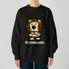 HI-IZURUの前も後ろもいずる丸　ヘビーウェイトスウェット（濃色仕様） Heavyweight Crew Neck Sweatshirt