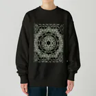 after the rainの曼荼羅　五穀豊穣 Heavyweight Crew Neck Sweatshirt