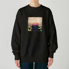 me;usのCan I fill up this empty heart Heavyweight Crew Neck Sweatshirt