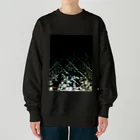 空屋　sorayakusakaの201001161933000　夜の氷紋 Heavyweight Crew Neck Sweatshirt