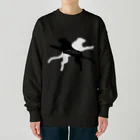 Ａ’ｚｗｏｒｋＳのクロヒョウ＆シロヒョウ～OUTSIDER～ Heavyweight Crew Neck Sweatshirt