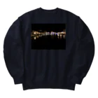 空屋　sorayakusakaの202006072031000　深夜の釧路川 Heavyweight Crew Neck Sweatshirt