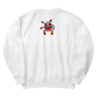 まみおデザインのワルスケくん Heavyweight Crew Neck Sweatshirt