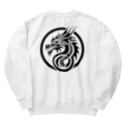 Ａ’ｚｗｏｒｋＳのドラゴンの紋章 Heavyweight Crew Neck Sweatshirt