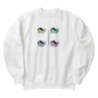 乃atoの神の罪を許すな Heavyweight Crew Neck Sweatshirt