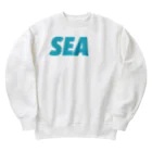 umiesのplay and sea Heavyweight Crew Neck Sweatshirt