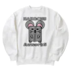 Ａ’ｚｗｏｒｋＳのハコチュウ（灰） Heavyweight Crew Neck Sweatshirt