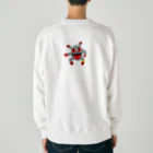 まみおデザインのワルスケくん Heavyweight Crew Neck Sweatshirt