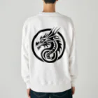 Ａ’ｚｗｏｒｋＳのドラゴンの紋章 Heavyweight Crew Neck Sweatshirt