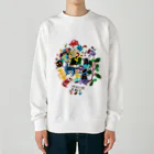 hilo tomula トムラ ヒロのMade Of CMC  Color Heavyweight Crew Neck Sweatshirt