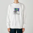 9livesworkの星雲ねこ Heavyweight Crew Neck Sweatshirt