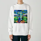 ピクセル　アパレルの目指せホームラン王 Heavyweight Crew Neck Sweatshirt