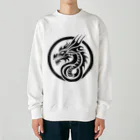 Ａ’ｚｗｏｒｋＳのドラゴンの紋章 Heavyweight Crew Neck Sweatshirt