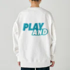 umiesのplay and sea Heavyweight Crew Neck Sweatshirt