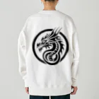 Ａ’ｚｗｏｒｋＳのドラゴンの紋章 Heavyweight Crew Neck Sweatshirt