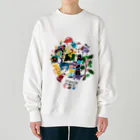 hilo tomula トムラ ヒロのMade Of CMC  Color Heavyweight Crew Neck Sweatshirt