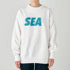 umiesのplay and sea Heavyweight Crew Neck Sweatshirt