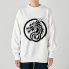 Ａ’ｚｗｏｒｋＳのドラゴンの紋章 Heavyweight Crew Neck Sweatshirt