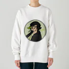 めがねのひとの限界ヲタクのアイコン Heavyweight Crew Neck Sweatshirt