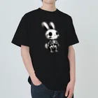 【Crazy Rabbit Nightmare】の【Crazy Rabbit Nightmare】 ヘビーウェイトTシャツ