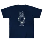 mekuso_necoのお祭り猫衆 ヘビーウェイトTシャツ