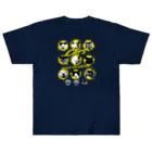 LONESOME TYPE ススの猫が世界を支配する9FACES（黄） Heavyweight T-Shirt