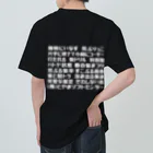 とやまソフトセンターの語録Tシャツ前後プリント ヘビーウェイトTシャツ