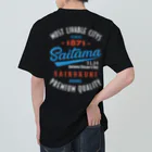 kg_shopの[★バック] Saitama -Vintage- (濃色Tシャツ専用) ヘビーウェイトTシャツ