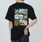 すとろべりーガムFactoryの【バックプリント】 ドット浮世絵 Heavyweight T-Shirt