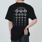 kg_shopの[★バック] Visual Acuity Testing [ホワイト] Heavyweight T-Shirt