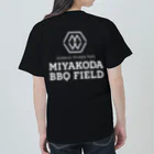 &BBQのバーベキューグッズ販売のMBFブラックロゴT Heavyweight T-Shirt