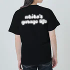 YTGR〜矢田部明子のガレージライフ〜のヤタガレT（ブラック） ヘビーウェイトTシャツ