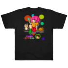 Siderunの館 B2の【バックプリント】おてんば魔女のポメラちゃん ヘビーウェイトTシャツ