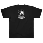 YTGR〜矢田部明子のガレージライフ〜のヤタガレ バックプリントスタッフT（ブラック） Heavyweight T-Shirt