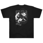 狐火箱のNADU×KURO(濃色地向け) Heavyweight T-Shirt