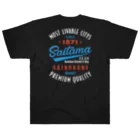 kg_shopの[★バック] Saitama -Vintage- (濃色Tシャツ専用) ヘビーウェイトTシャツ