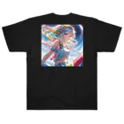 かわいい娘ショップのレインボウ娘 ヘビーウェイトTシャツ