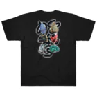 Parallel Imaginary Gift ShopのSUPER GEMS POWER（BLACK） Heavyweight T-Shirt