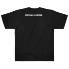 VIRTUAL CROSSのShiba Logo white  ヘビーウェイトTシャツ