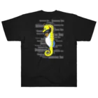 LalaHangeulのSeahorse Dad バックプリント ヘビーウェイトTシャツ