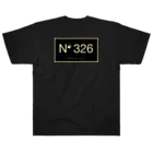 No.326のコーポレートロゴ B×C ヘビーウェイトTシャツ