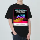 ニンジャスレイヤー公式/ダイハードテイルズの【両面な】NEO SAITAMA FES 2038 Heavyweight T-Shirt