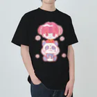 おむふみ屋のふぁんしぃ〜（チャイナガールとパンダ） Heavyweight T-Shirt