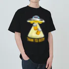 LONESOME TYPE ススのビール泥棒👽🍻👽（飲酒運転ダメ。ゼッタイ。） Heavyweight T-Shirt