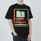 Neokiの80年代の架空PC ヘビーウェイトTシャツ