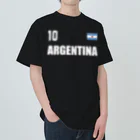 アージーのアルビセレステ 栄光の10番 Heavyweight T-Shirt