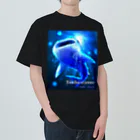 ヨワタリJAWSのジンベエザメ【サメアイテムシリーズ】 ヘビーウェイトTシャツ