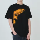 cuuyabowの横浜港 Orange Time Renewal Heavyweight T-Shirt