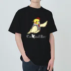 Cockatiel PartYのCockatiel  PartYのビッグロゴアイテム(ロゴ白文字) ヘビーウェイトTシャツ