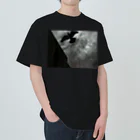 photographer_khjのBlack Bird Heavyweight T-Shirt